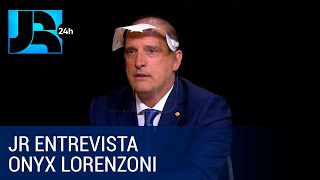 JR Entrevista ministro Onyx Lorenzoni comenta ações de enfrentamento à covid19 [upl. by Theodosia]