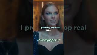 Taylor Swift lyrics I horribly misheard  taylorswift lyrics fyp [upl. by Marley515]