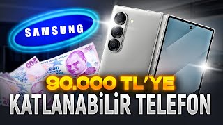 90 bin TLye katlanabilir telefon almak Galaxy Z Fold 6 alınır mı [upl. by Ramirol]