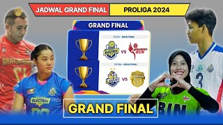 Jadwal Final Proliga 2024  Grand Final Proliga  Jakarta BIN vs Elektrik PLN  Proliga Live Moji [upl. by Farron]