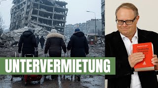 Untervermietung an Kriegsflüchtling in Berlin Habe ich ein Recht darauf  Frag Somplatzki [upl. by Ahsiemaj604]