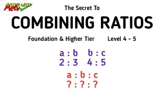 Combining Ratios GCSE Maths Revision amp Questions [upl. by Osterhus]