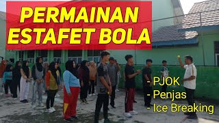 PERMAINAN ESTAFET BOLA [upl. by Kcirdnek659]