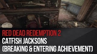 Red Dead Redemption 2  Catfish Jacksons Breaking amp Entering achievement  trophy [upl. by Airamana301]