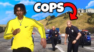 I got HUNTED by the COPS in GTA 5 RP [upl. by Eem]