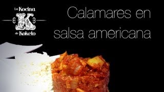 Calamares en salsa americana koketo [upl. by Sukhum803]