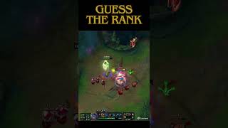 GUESS THE RANK 🩷 WRITE IN COMMENT 👇epicmoments leagueoflegends lol gaming highlights [upl. by Reuven86]