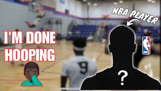 Storytime First Time Face to Face against NBA player DID NOT GO AS PLANNED [upl. by Arreis176]