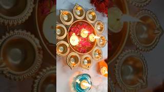 Floting diya Pani me terate diye flotingdiy diwalidecoration [upl. by Cyprio104]