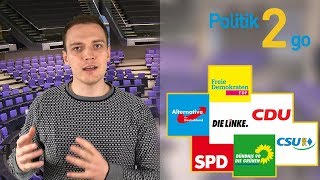 Parteien amp Fraktionen Unterschiede und Funktionen  Politik2go [upl. by Tania]