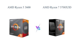 AMD Ryzen 5 3600 vs Ryzen 7 5700X3D 🔥 Which is the Best Bang for Your Buck [upl. by Lexa]