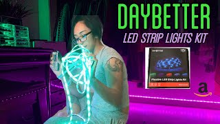 DAYBETTER LED STRIP LIGHTS KIT  Amazon ReviewUnboxing [upl. by Riancho]