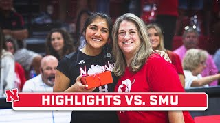 SMU at Nebraska  Highlights  Big Ten Volleyball  8272023 [upl. by Trust]