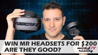 Windows Mixed Reality Headsets Only 200 On Amazon Should You Buy Comparison With Rift Vive PSVR [upl. by Enaira]