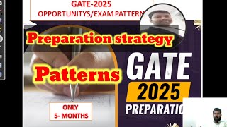 GATE 2025 STRATEGY II GATE PATTERN gate2025 [upl. by Quick]