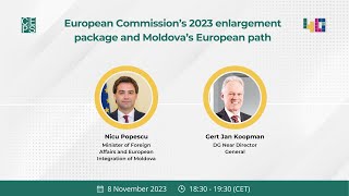 European Commission’s 2023 enlargement package and Moldova’s European path [upl. by Sigsmond692]