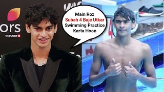 R Madhavan Son Vedaant Madhavan Talks About Is Olympics Training At IIFA Awards 2023 [upl. by Pizor]