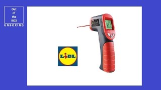 Powerfix Infrared Thermometer ModelNo HG00304A UNBOXING Lidl Profi Pyrometer [upl. by Anauqcaj]