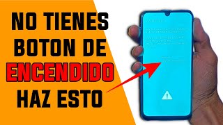 COMO ENCENDER UN CELULAR SIN EL BOTON DE ENCENDIDO  Prende así tu Celular si el Botón esta Dañado [upl. by Martie]