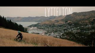 Christchurch Mountain Biking  Lyttelton MTB Trails New Zealand [upl. by Tasha]