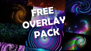 BEST FREE OVERLAY PACK  50 Overlays  For Every Software  Free Download [upl. by Hurlow]