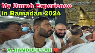 MY UMRAH 🕋 EXPERIENCE ❤️IN RAMADAN 2024FROM MIQAT JORANATARAWEEH IN MAKKAH umrah2024 [upl. by Thornie]