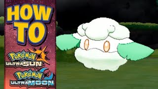 HOW TO GET Cottonee in Pokemon Ultra Sun and Moon [upl. by Ethelinda]