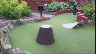 Mini Golf Hole in One Alton Towers Resort 1 [upl. by Ariana]