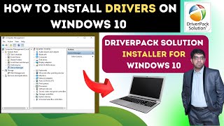 how to install drivers on windows 10  driver pack installer for windows 10  Imran Arif Tech [upl. by Petronille]