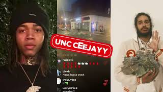 OT7 QUANNY DROPS His location to his ops ON IG LIVE amp disses Ybc Dul MUST WATCH [upl. by Kaiser]