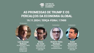 As promessas de Trump e os Percalços da Economia Global [upl. by Eitsrik116]