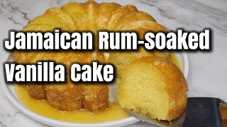 Jamaican Rum soaked Cake  Rum Cake [upl. by Way]