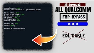 Finally🔥Without ANY EDL Cable All SAMSUNG Qualcomm FRP BYPASS Android 121314 New Security 2024 [upl. by Spiegleman]