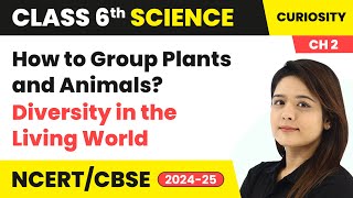 How to Group Plants amp Animals  Diversity in the Living World  Class 6 Science Curiosity Ch 2 [upl. by Yelkrab983]