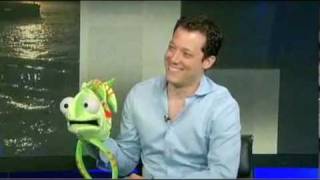 John Tartaglia and Dorsel on New Yorks NBC4 Evening News [upl. by Bonnell581]