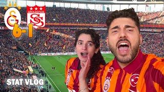 HERKES SAKİN OLSUN MAYISLAR BİZİMDİR  Galatasaray 61 Sivasspor  Vlog 9 [upl. by Valdemar677]