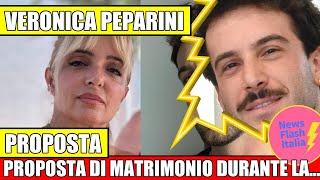 VERONICA PEPARINI SCATENATA PROPOSTA DI MATRIMONIO FINITA MALE IN TV [upl. by Musetta]