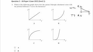 Electrical Circuits Exam Questions  A Level Physics Edexcel  Q2 level 1 [upl. by Eimrej578]