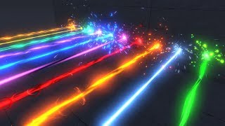 3D Lasers Pack  Demo for Asset Store [upl. by Blunt]