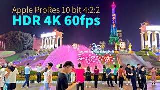 iPhone 1 Pro Max Camera Test Apple ProRes HDR 4K 60fps [upl. by Ociram]