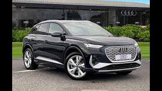 Brand New Audi Q4 etron S line  Carlisle Audi [upl. by Tayib]