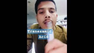 Tranexamic acid injection pharmacian pharmac medical [upl. by Pansir]