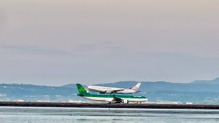 Aer Lingus  Airbus a330  SFO to DUB  Takeoff sanfrancisco aerlingus a330 2024 [upl. by Rhetta]