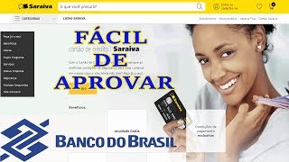 CARTÃO FÁCIL DE APROVAR OUROCARD SARAIVA SEM COMPROVAÇÃO DE RENDA [upl. by Paten856]