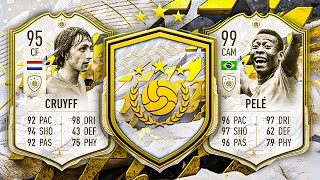 20x 93 ICON MOMENTS PACKS 🤯 FIFA 22 Ultimate Team [upl. by Pik53]