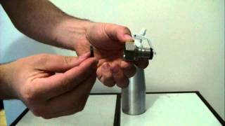 How to Install The Kegging Part on a Whip Cream Dispenser [upl. by Roxy790]