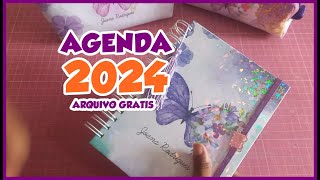 FAÇA AGENDA 2024 DO ZERO E VENDA MUITO  ARQUIVO GRATIS PARA BAIXAR  JUUH DOS SANTOS [upl. by Agn951]