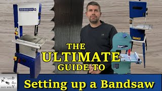 The Ultimate Guide to Setting Up a Bandsaw bandsaw woodwork woodmachine [upl. by Henigman]