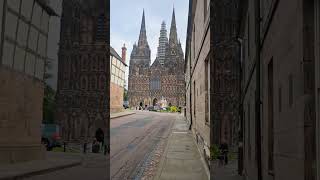 Lichfield Cathedral Englandshorts fyp [upl. by Sirraj]