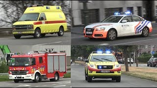 105 min  Compilation 2017 Belgium Emergency Services [upl. by Feriga347]